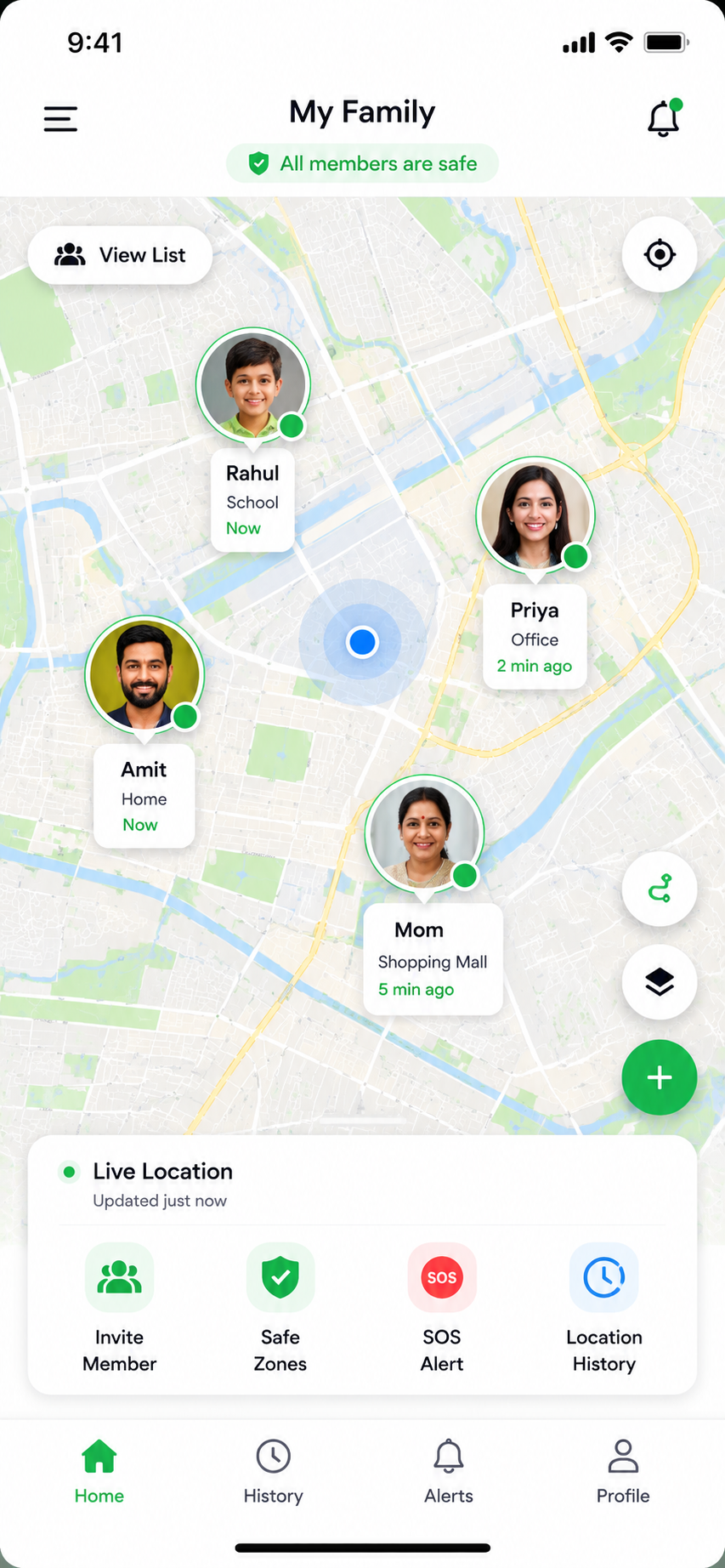 location tracking